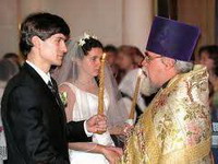венчания при свечах. православное венчание