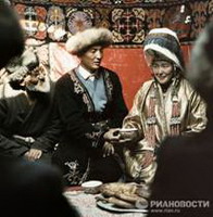 свадебный обряд в киргизии